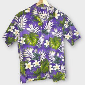 Pacific Legend Made in Hawaii Aloha Short Sleeve Button Up Shirt Size XL